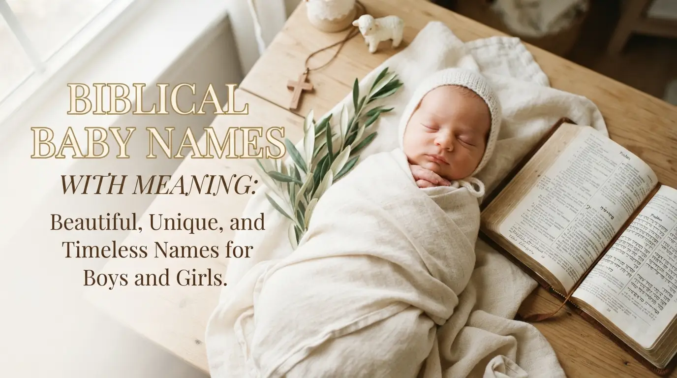 Biblical Baby Names With Meaning: Beautiful, Unique, and Timeless Names ...