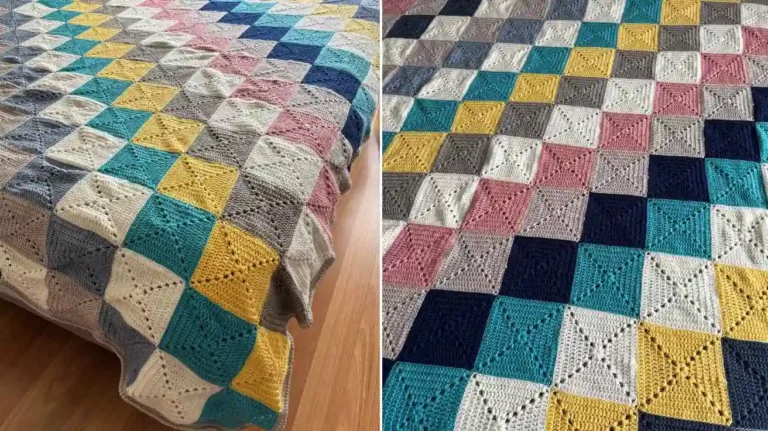 How to Make a Farmhouse Crochet Blanket