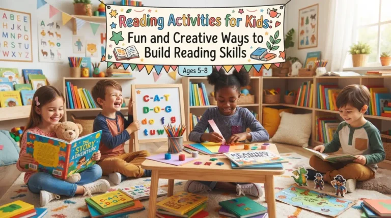 Reading Activities for Kids: Fun and Creative Ways to Build Reading Skills