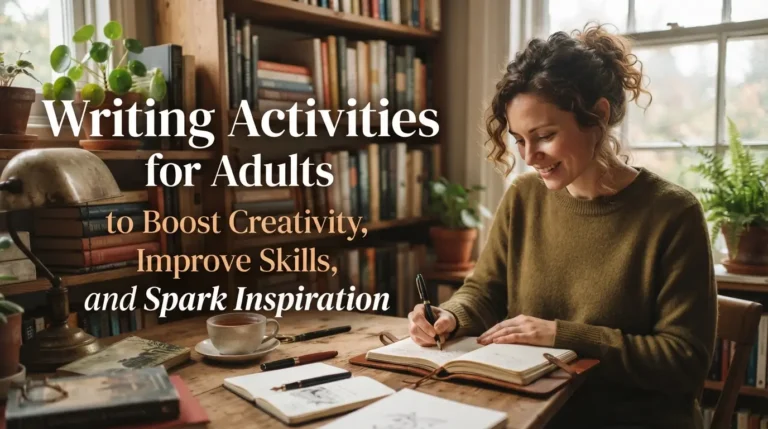 Writing Activities for Adults to Boost Creativity, Improve Skills, and Spark Inspiration